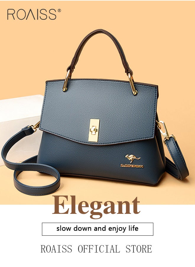 roaiss - Women Shoulder Crossbody Bag Large Capacity Compact and Exquisite Women Handbag - Image 1
