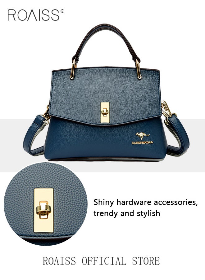 roaiss - Women Shoulder Crossbody Bag Large Capacity Compact and Exquisite Women Handbag - Image 1