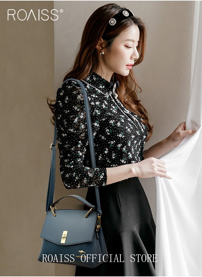 roaiss - Women Shoulder Crossbody Bag Large Capacity Compact and Exquisite Women Handbag - Image 1