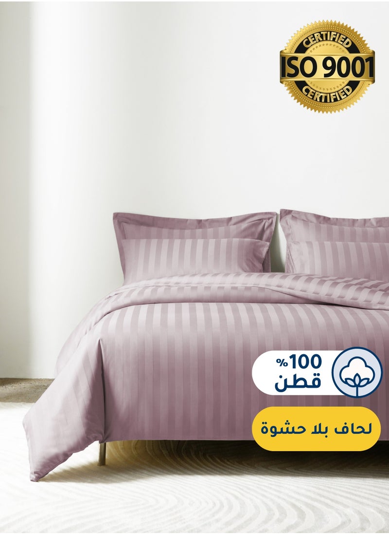 Cotton Hotel Duvet Cover Sets, Fits 200 cm x 200 cm Size Bed,  6 Pcs King Size, Hotel Stripe Pattern - pzsku/Z5D241543BBE03963DF52Z/45/_/1711160769/33f24fd5-fdcd-4c01-9b5f-82961159277f
