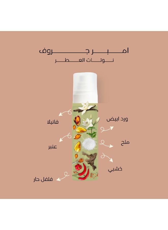BOOTH OF BEAUTY - Moisturella Amber Grove Body Mist - Image 1