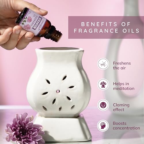 Aromahpure Fragrance Oil | 15 ml | Geranium Aroma Oil for Home Fragrance | Best for Aromatherapy | Helps in Meditation | Used in Diffusers, Candles, Air Fresheners, Soaps, IFRA Certified - Image 5