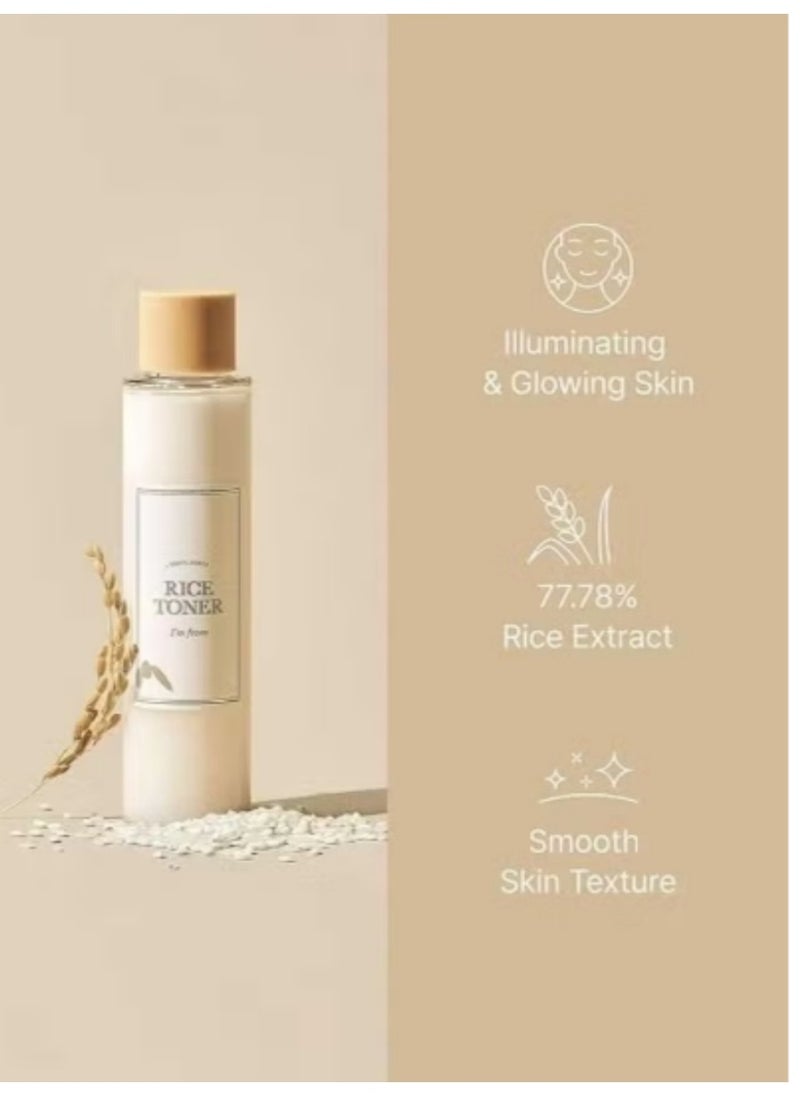 I'M FROM I'm From Rice Toner, 5.07 fl oz (150 ml), Naturally Nourishing  - Image 2