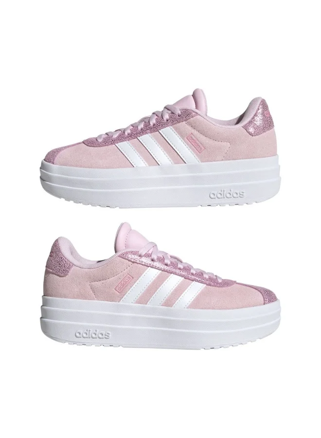 Adidas Adidas Vl Court Bold J U Pink Sportswear Shoes For Kids