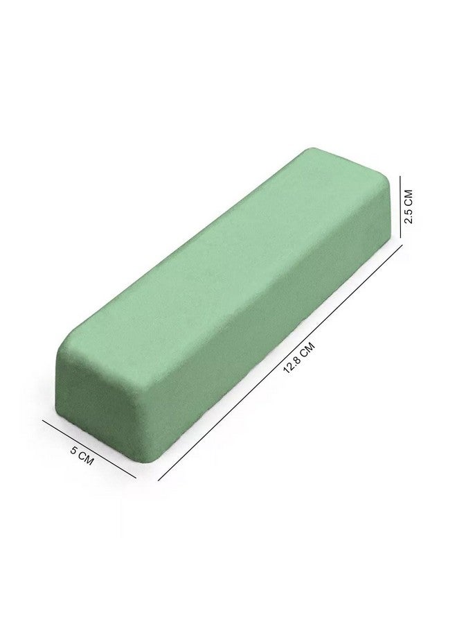 B.K.Jagan and Co Buffing Polishing Compound Rouge One Bar (Green) - Image 2