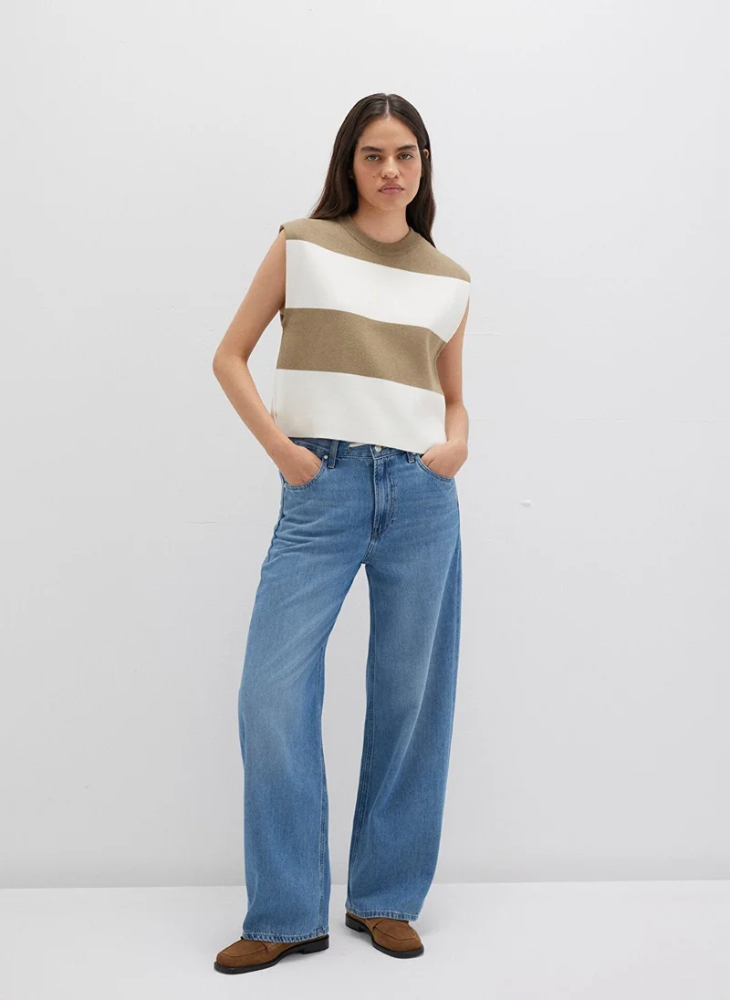 MAVI Block Colored Sweater Vest