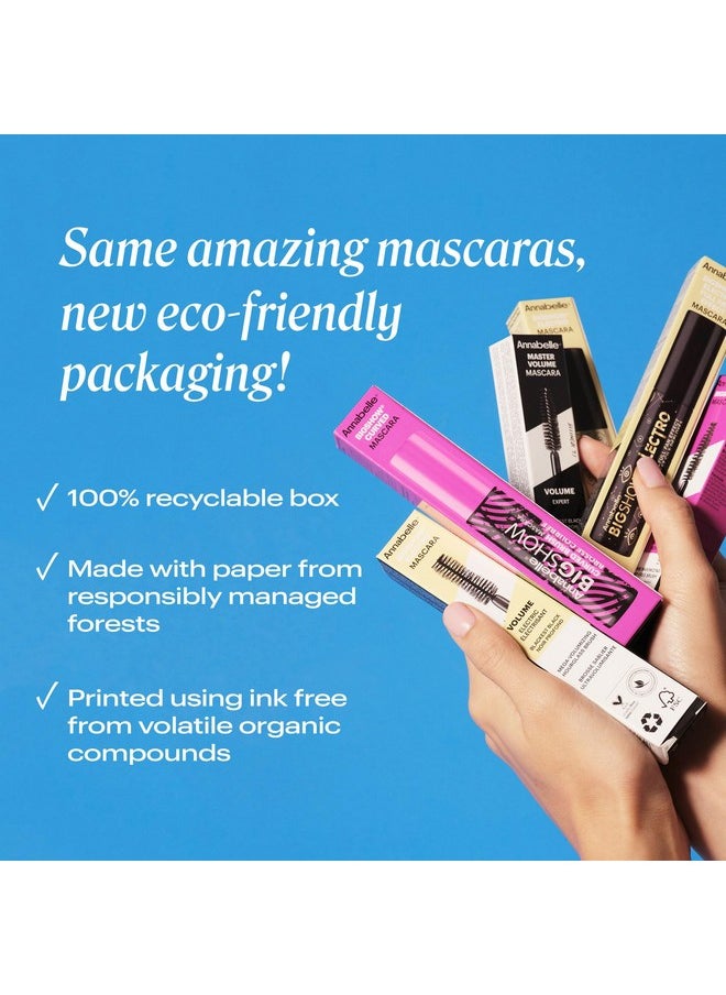 Annabelle Annabelle Skinny Mascara, Black, Award-Winning Mascara, New Eco-Friendly Packaging, Ultimate Length & Definition, Microscopic & Ultra-Precise Brush, Hypoallergenic, 0.13 fl oz  - Image 2