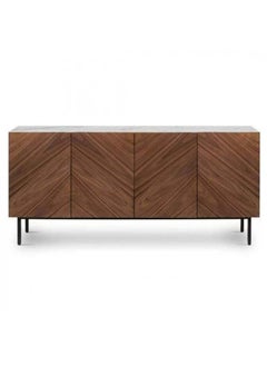 Al Home Contemporary Wooden Buffet Streamlined Elegance 200x40x90 cm 