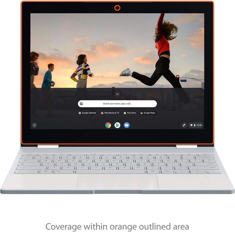 BoxWave Screen Protector Compatible with Google Pixelbook - ClearTouch Anti-Glare (2-Pack), Anti-Fingerprint Matte Film Skin - Image 3