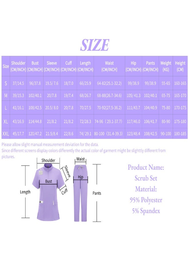 KUYING New Medical Work Clothes 2-piece Set - Image 2