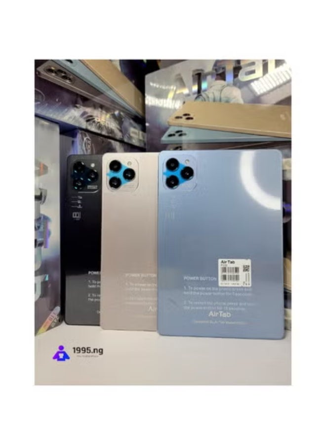 AIRTAB PG02 5G Tablet – Android 15, 24GB RAM 1TB ROM, 10-Inch INCELL Display, Octa-Core Processor, Dual SIM 5G/4G LTE, 36MP + 20MP Camera, 10000mAh Battery, GPS, Stereo Sound, Slim Lightweight Design – Blue - Image 4