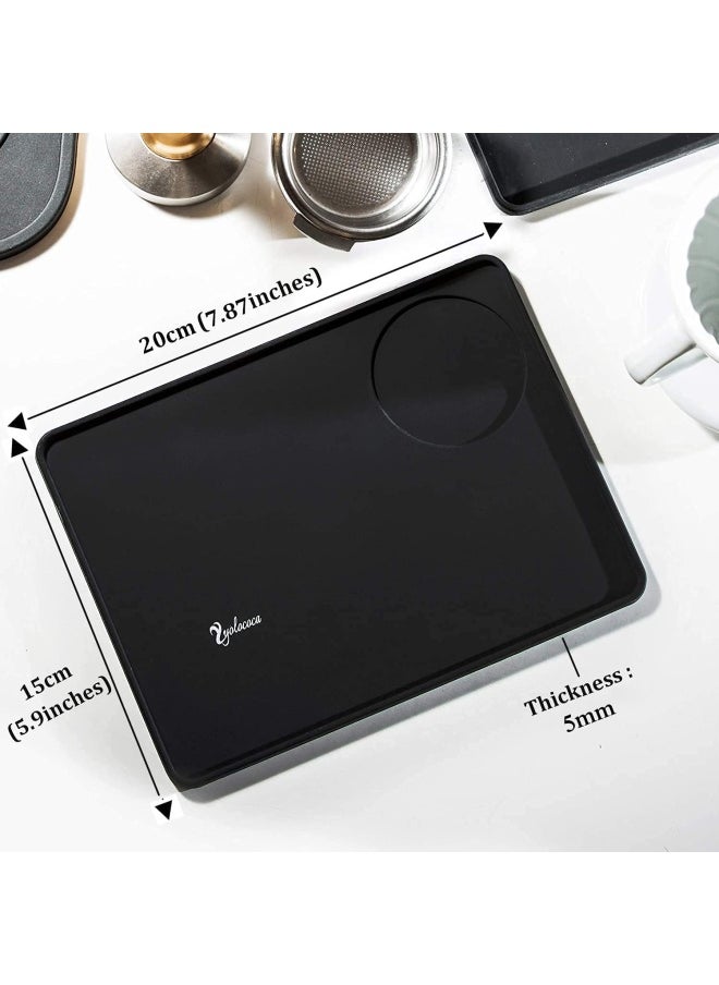 Yolococa - Food Grade Silicone Rubber Coffee Espresso Tamping Mat By - Image 1