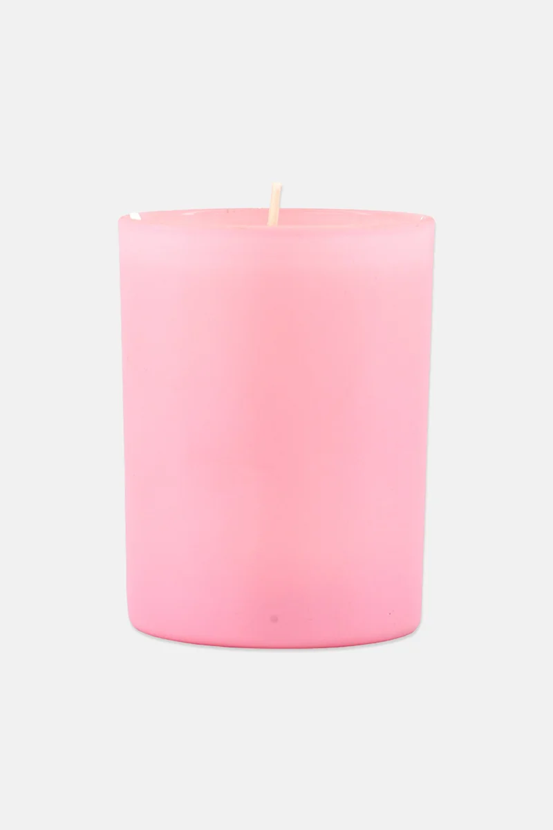 Muy Mucho Sugar Cookie Scented Candle 180 g, Off White/Pink
