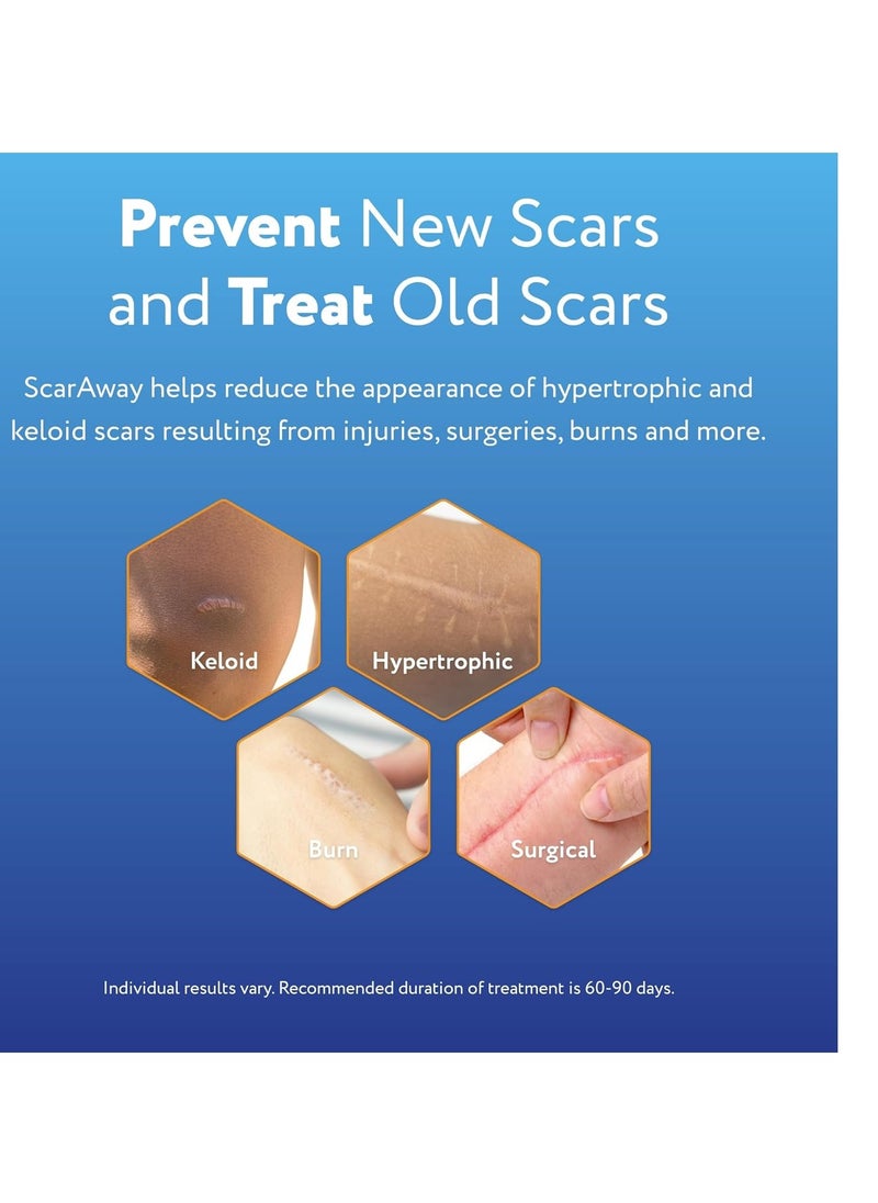 scaraway - ScarAway Kids Silicone Scar Gel, 100% Medical-Grade, Helps Improve Size, Color & Texture of Hypertrophic & Keloid Scars on Face & Body from Injury, Burns & Surgery, Water Resistant, Clear, 6g - Image 1