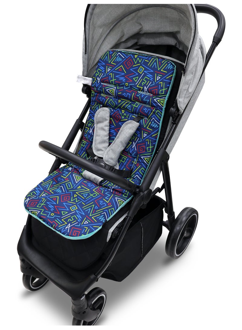 Cuddles Cuddles  Stroller Liner Insert Car Seat Liner, Seat Cushion Baby, Body Support for Pushchair - Image 3