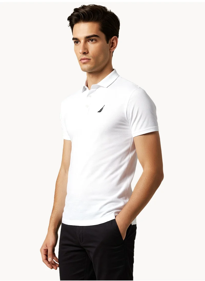نوتيكا Basic Regular Fit Premium Cotton Logo Polo Shirt