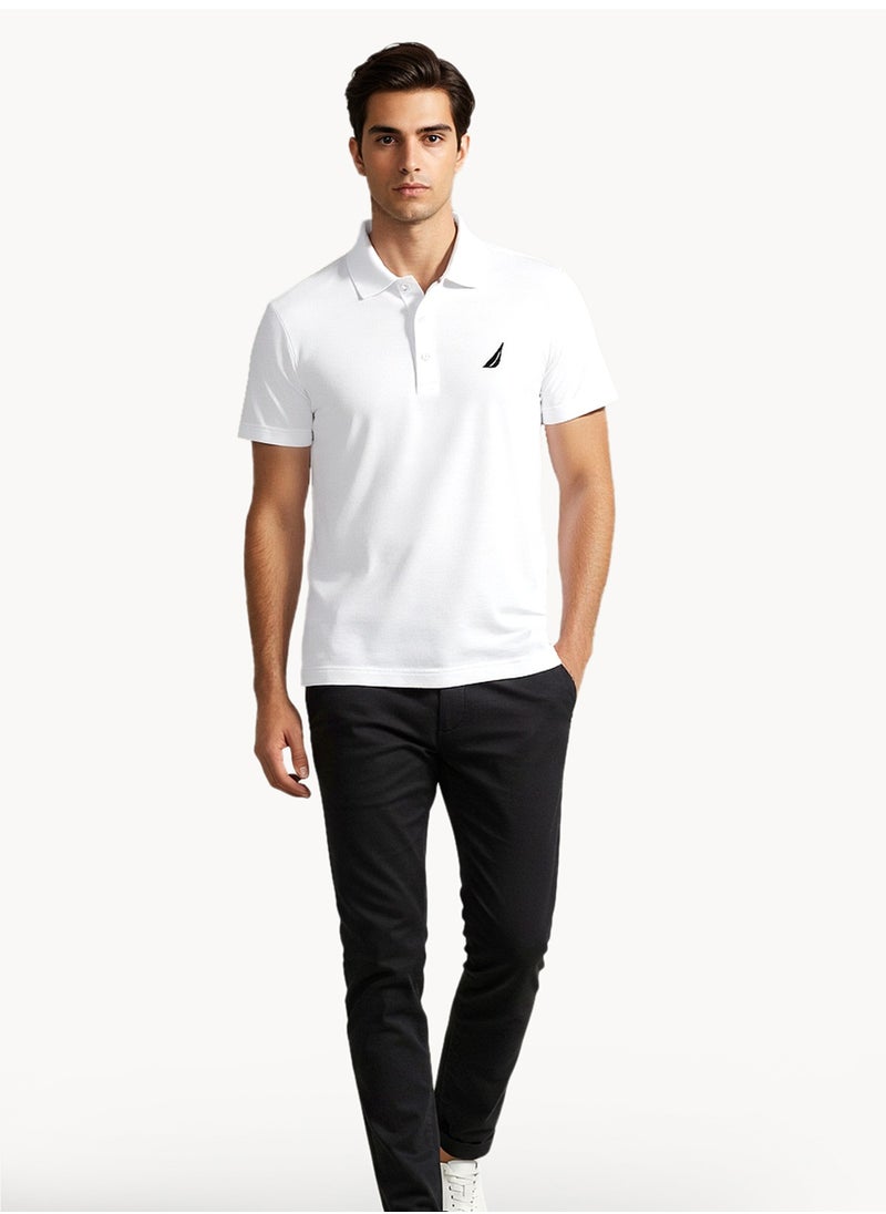 NAUTICA Basic Regular Fit Premium Cotton Logo Polo Shirt  - Image 4