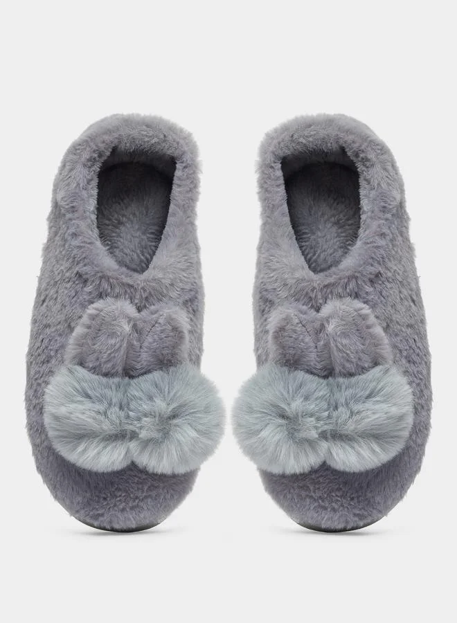 تايك تو شبشب غرفة نوم سادة مزين بفأر