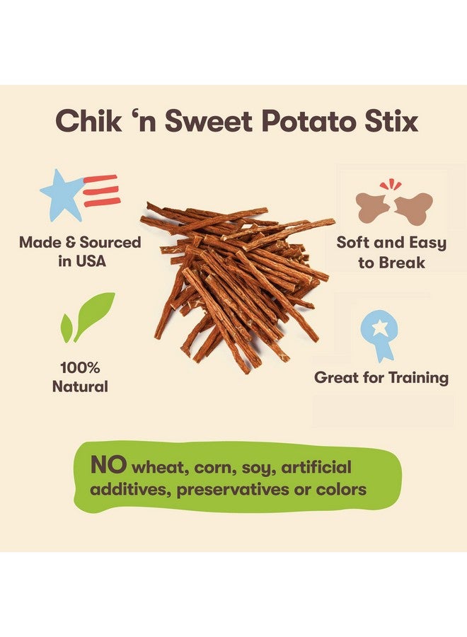 Pet 'n Shape Chik 'N Sweet Potato Stix Dog Treats  Made And Sourced In The Usa  14 Ounce - Image 3