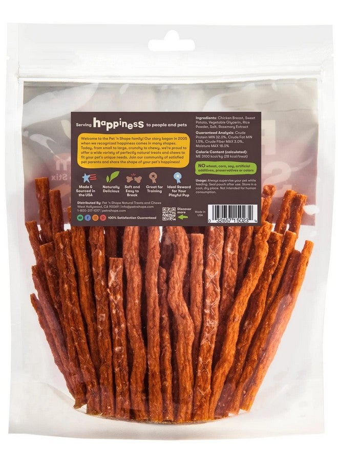 Pet 'n Shape Chik 'N Sweet Potato Stix Dog Treats  Made And Sourced In The Usa  14 Ounce - Image 2