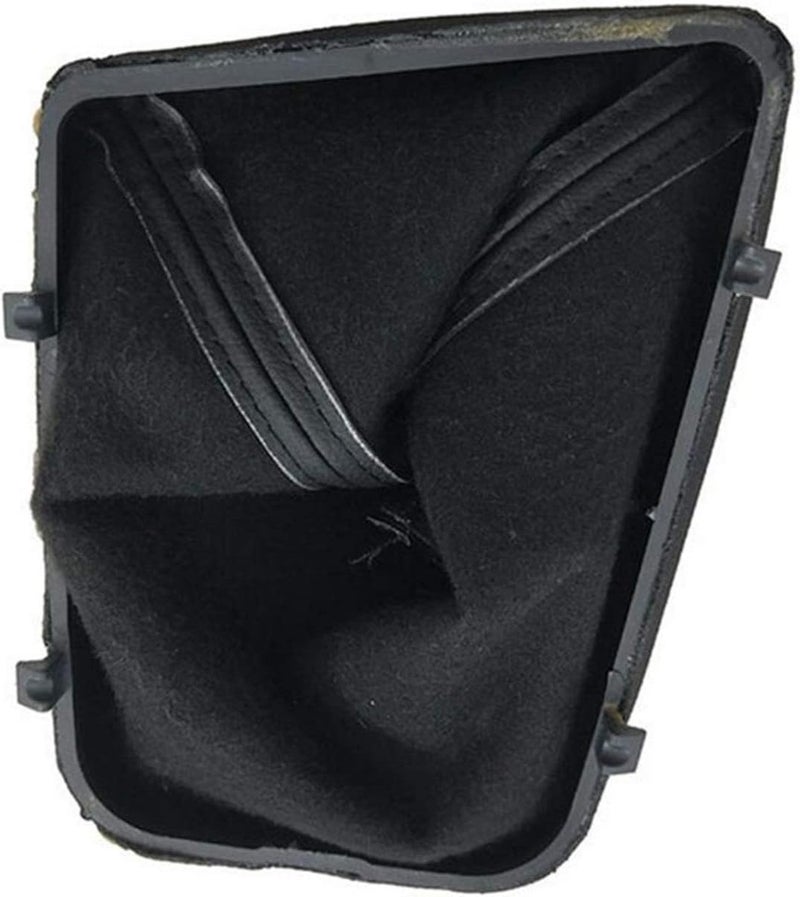 DEMULAX Black Leather Gear Shift Knob Boot for BMW E46 M3 - Image 3