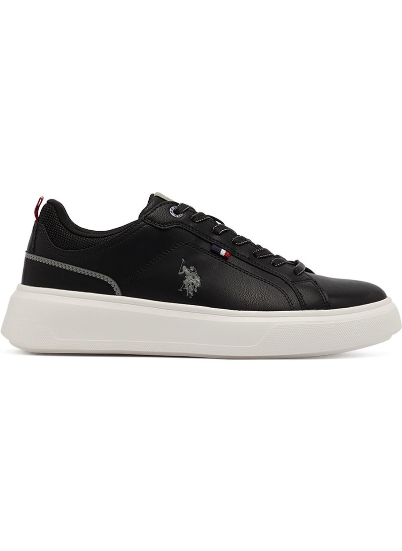 U.S. Polo Assn. Men's Black Low-Top Sneakers - Designed for Style  - Image 1