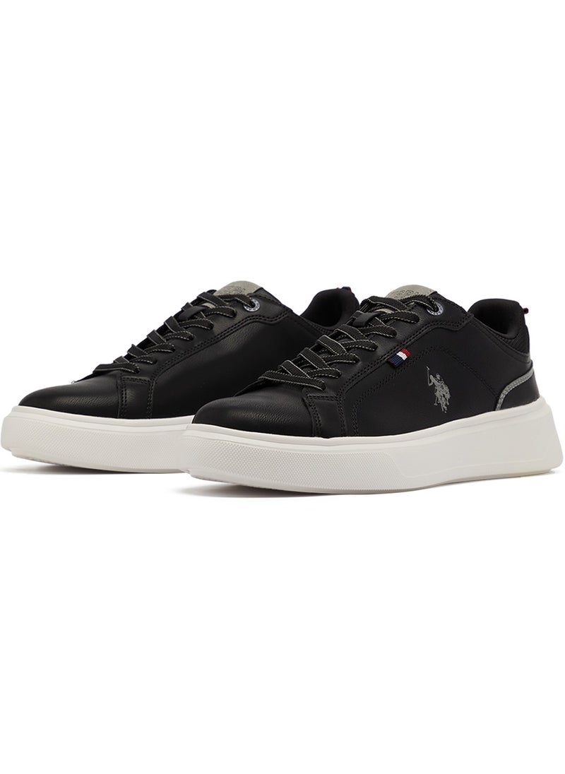 U.S. Polo Assn. Men's Black Low-Top Sneakers - Designed for Style  - Image 2