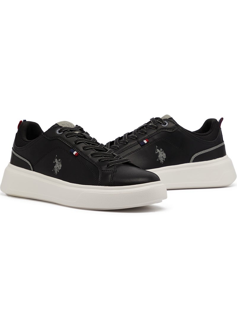 U.S. Polo Assn. Men's Black Low-Top Sneakers - Designed for Style  - Image 3