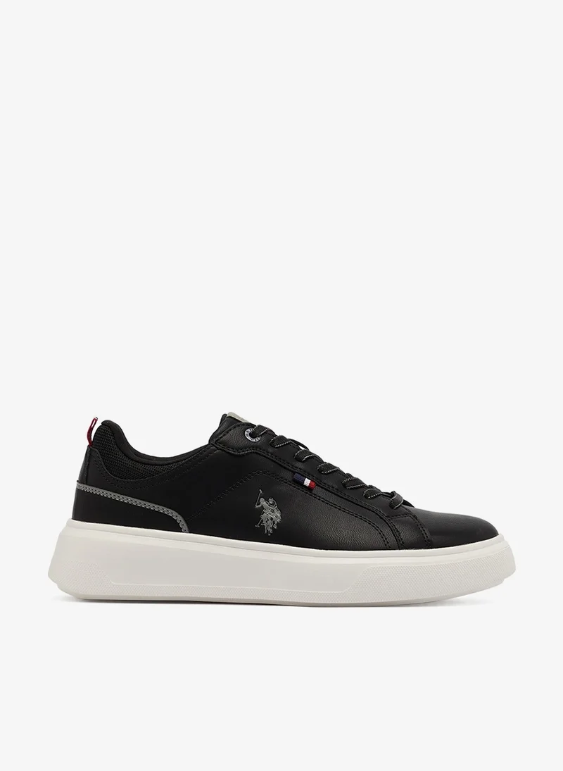 Men's Black Low-Top Sneakers - Designed for Style Shoes
