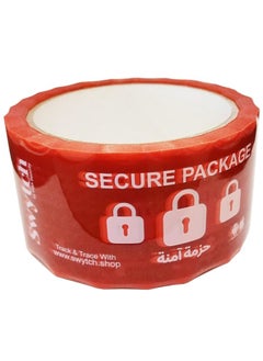 Tamper Evident Tape Full Transfer, Permanent VOID OPEN Message when Tampered. ONE Roll, 5 cm x 21 meters Brand: Swytch by HSA Security Solutions