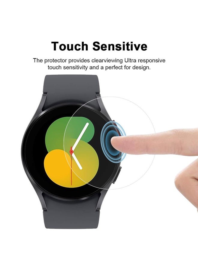 HuHa For Samsung Galaxy Watch5 40mm 5pcs xDfind Soft Hydrogel Film Full Cover Front Protector - Image 5
