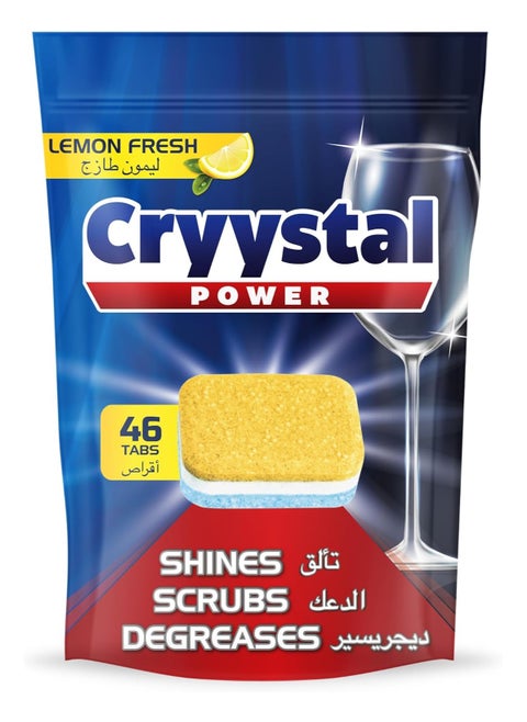 Dishwasher Tablets Lemon Fresh 46 Tablets