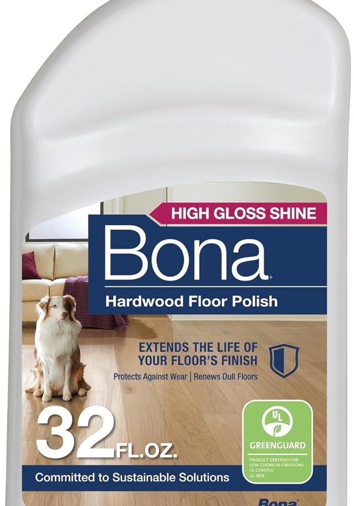 Bona High Gloss Hardwood Floor Polish - 32 Fl Oz - Image 1