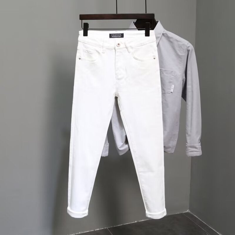 Unisex Casual Daily Denim Jeans - Image 1