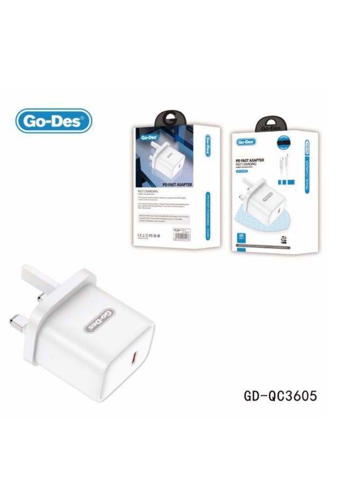 GO-DES pd fast asapter fast charging