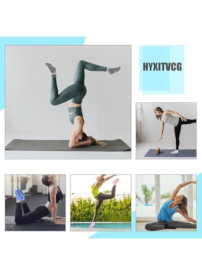 8 زوج من الجوارب المضادة للانزلاق العامة للرجال والنساء مع وسادة ، لليوغا ، بيلاتي ، باري ، المنزل والمستشفى ، جوارب اليوغا ، جوارب النساء مع مقبضات ، جوارب بيلاتي ، جوارب النساء مع مقبضات ، جوارب اليوغا - Image 5