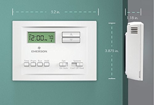 Emerson P150 Single Stage 5-2 Day Programmable Thermostat - Image 3