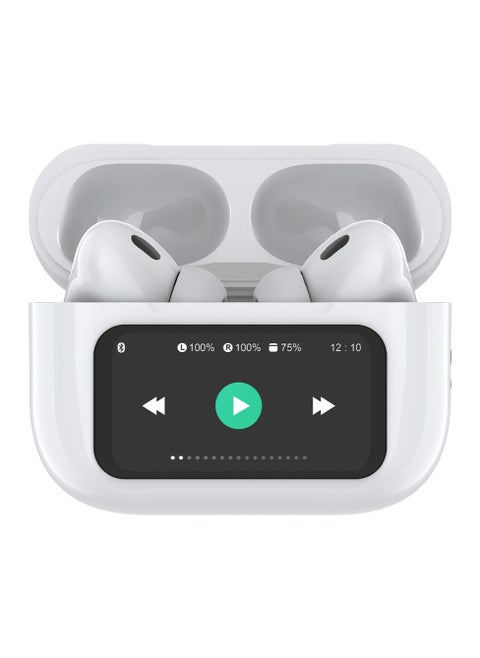 GTA4 PRO Truly Wireless Earbuds with Display Active Noise Cancelling Thumping Bass Multi Mode 5H Playtime Wireless Magsafe Charging Customized Sound Gaming Mode