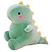 DUANMUL Cute Fat Dinosaur Plush Toys Soft Stuffed Animals Toys Dolls Dino Plushies Cute Birthday Gifts for Kids Girls Boys Green8in - Image 3