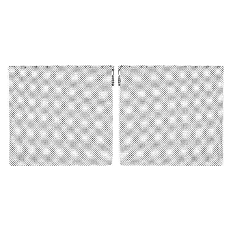 UniFlame C6824 48 in x 24 in Fireplace Spark Screen Rod Kit Not Included