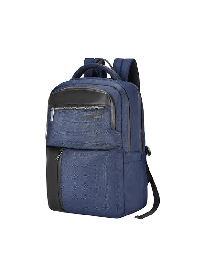 Safari Xyro 25L Formal Laptop Backpack Bag for Man & Women, Ideal for Office Use/School/College Boys and Girls, 2 Compartment Bags with Organizer, Trolley Sleeve, 2 Front pockets, Premium Fabric - Image 1