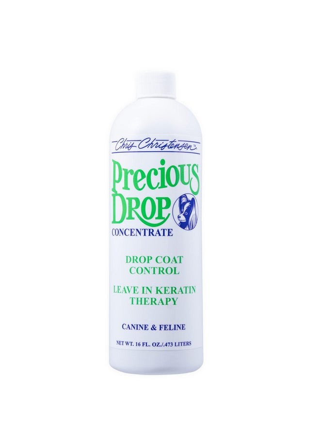 Chris Christensen Chris Christensen Precious Drop Concentrate Dog Conditioner, Groom Like a Professional, Reduces Frizz & Matting, 16 oz  - Image 1