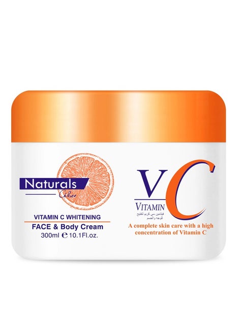 Naturals Vitamin C Whitening Face @ Body cream 300 mil
