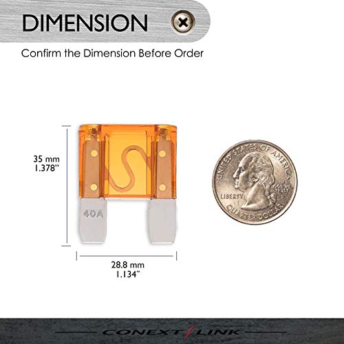 Conext Link MAXI40-10 Nickel 40 Amp MAXI Fuse 10 Pack - Image 3