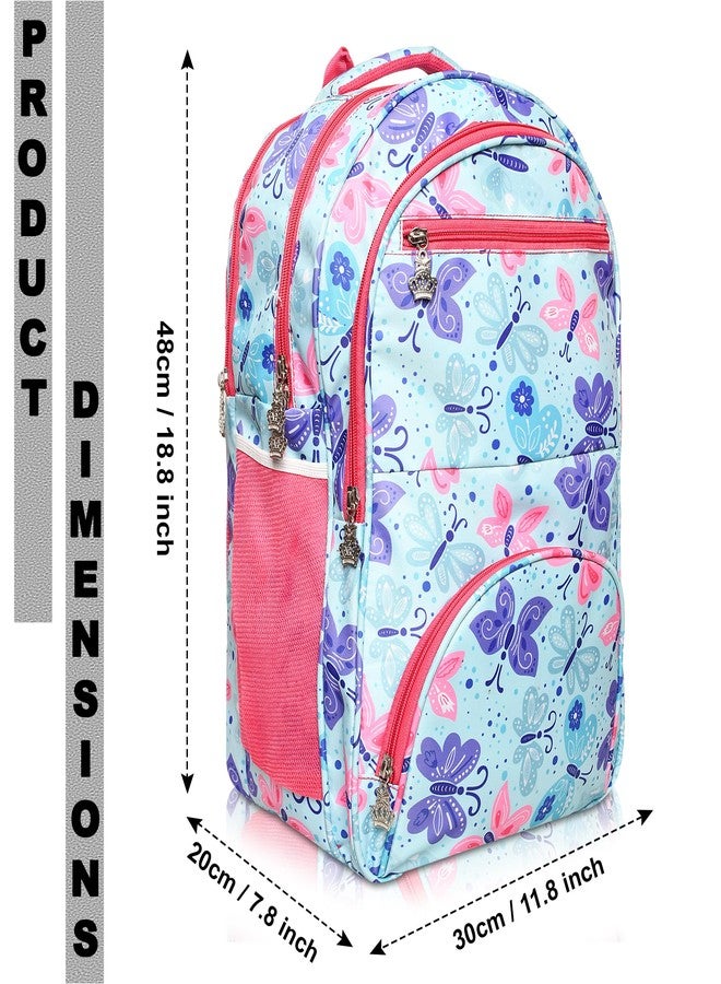 Stylbase 27L School Bag for Boys | Premium Polyester Backpack Bags for Women & Men | 5 Compartments Lightweight & Water Resistant | Stylish College Bag for Girls & Backpack for Travelling - Image 2