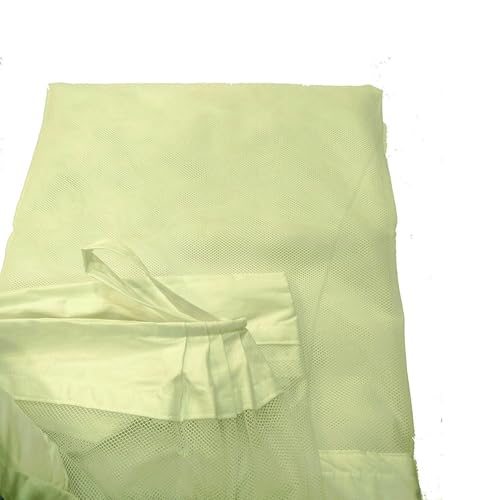 ANS Mosquito Net Polycotton Extra Large Size 6.5 x 10 ft – Ivory Cream Bed Net with Cotton Border, Highly Durable, Breathable & Washable Mosquito Protection for Big Beds - Image 3