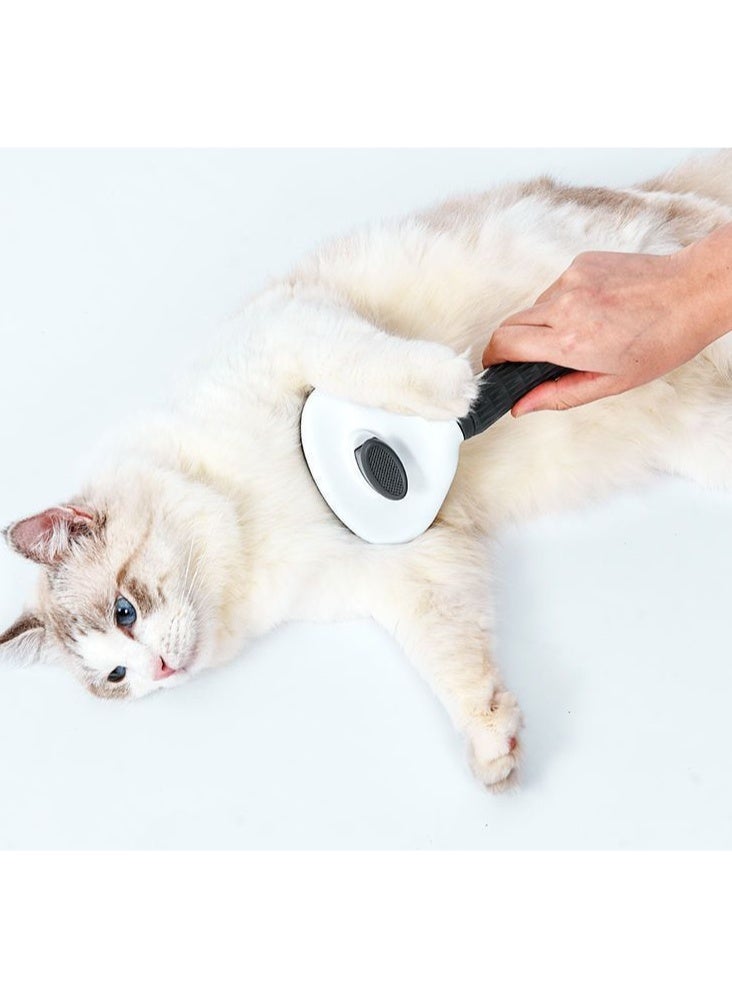 Generic Pet Cat Brush for Shedding and Grooming, Dog Hair Removal Brush, Pet Groomer Shedding Grooming Tools Combs Rakes, Cats Brush for Short or Long Haired Removes Loose Hair and Tangles  - Image 2