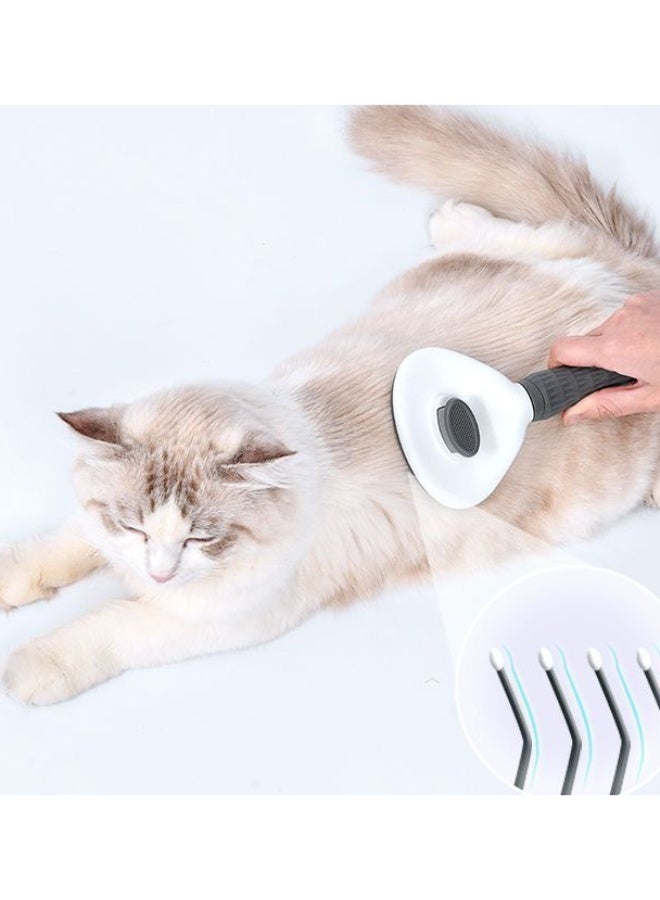 Generic Pet Cat Brush for Shedding and Grooming, Dog Hair Removal Brush, Pet Groomer Shedding Grooming Tools Combs Rakes, Cats Brush for Short or Long Haired Removes Loose Hair and Tangles  - Image 3