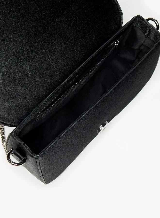 Flora Bella By Shoexpress Embellished Crossbody Bag