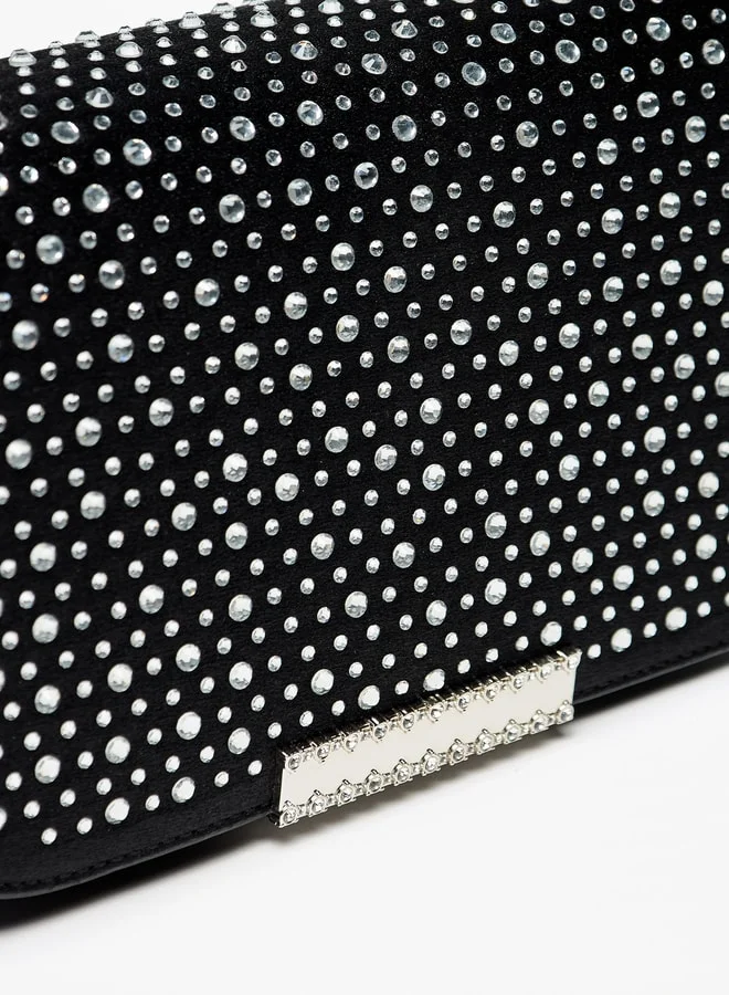 Flora Bella By Shoexpress Embellished Crossbody Bag